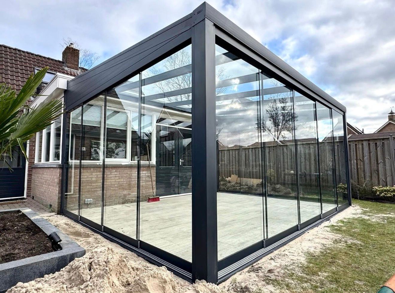 Glazen schuifwanden — voorbeeld 20